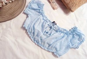 Very Beautiful Off Shoulder Script Top