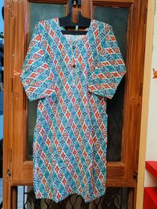 🇳🇿💫❤️ Beautiful Printed Cotton Kurta