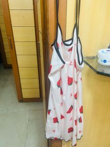 Strawberry Print Nightdress
