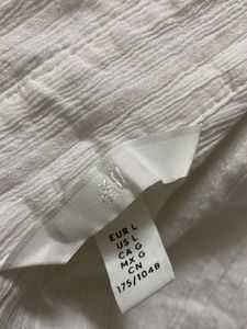 H&amp;M Oversized White Shirt