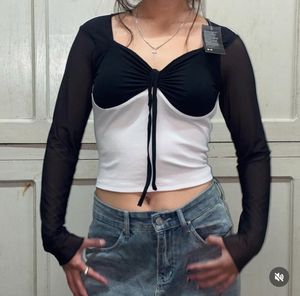 Layered Long Sleeve Crop Top Bundle