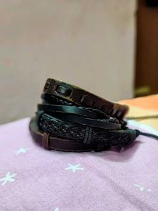 🔥 Stylish Leather Bracelets for Men 🔥