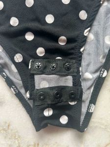 Polka Dot Bodysuit Top