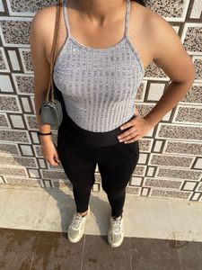 Stylish Grey Tank Top