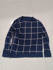 Blue Checkered T-Shirt