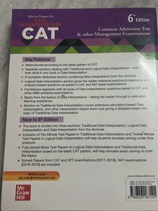 Data Interpretation for CAT - 6th Edition