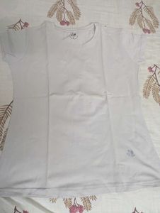 Office White Casual T-Shirt