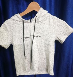 It&#39;s A Cute  Crop Hoddie