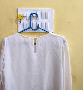 Elegant White Blouse 34&amp;36