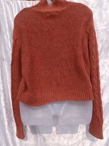 Aeropostale Cozy Cable Knit Sweater 🧡
