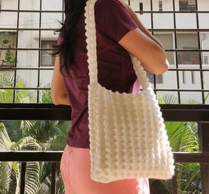 Crochet Popcorn Bag