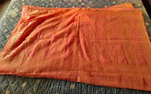 Peach Saree With Blouse (Women)