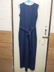 Blue Jumpsuit With Pockets