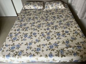 Microfibre Cotton Double Bedsheet Set