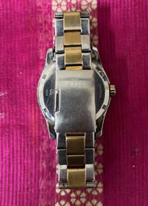 Titan Steel Analog Watch for men.