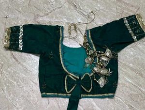 Emerald Green Lehenga Choli✨