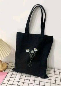 HUGE OFFER!!!!! 5 Floral Embroidered Tote Bag