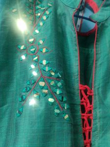 Anarkali Kurti With Double Layer