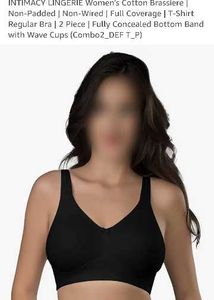 Comfortable Black Bra