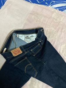 Streachble Dark Blue Denim
