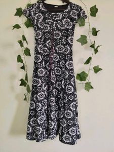 Floral Print Midi Dress