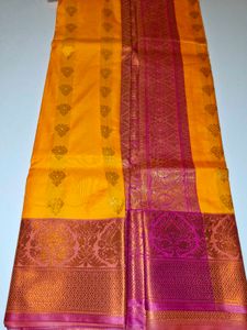 Elegant Yellow Saree