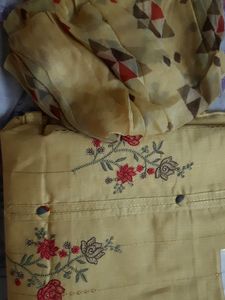 Cotton Catalog Piece With Embroidery