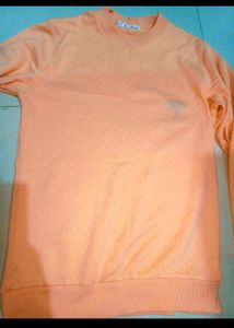 Peach Knit Pullover