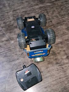 🆕 Vintage RC Truck - Blue &amp; Silver
