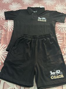 Coach Cord Set- BLACK COLOUR- M SiZE