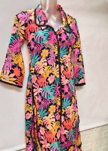Floral Kurta Set For Small Size Women