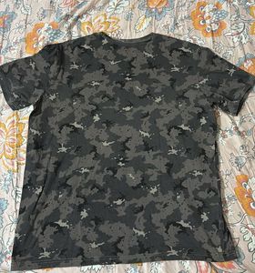 Camouflage Print T-Shirt