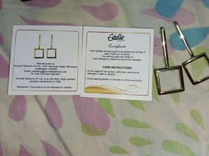 Estelle 24k Gold Plated Elegant Earrings - NewTag