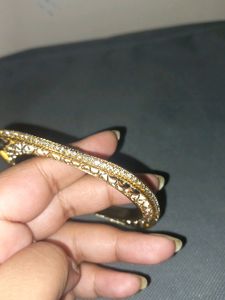 Latest Square Bangles With Beats And Diamonds