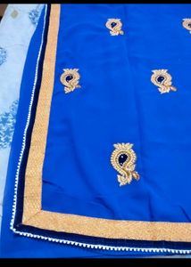 Super Combo Of 3 New Saree With Blouse Piece
