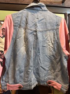 Korean Boxy Sleeves Denim Jacket