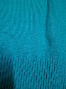 Teal Knit Top