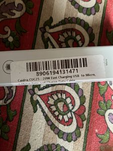 Fast Charging Cable Usb To Micro