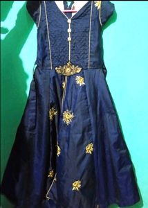 Beautiful Navy Blue Colour Gown