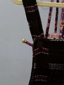 Patterned Pinafore Dress