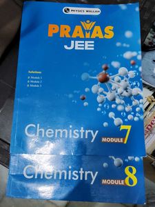 PRAYAS JEE Chemistry Modules