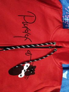 Cute Red Hoodie