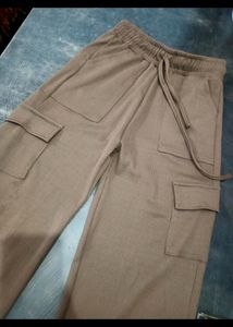 Brown Stretchable Cargo