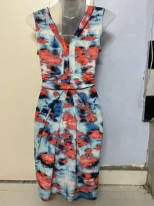 Pintrest Print Sleeveless Dress