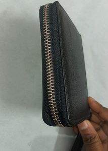 Womens Leather Chain Wallet