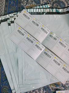 36 Shipping Bags &amp; Labels Sticky