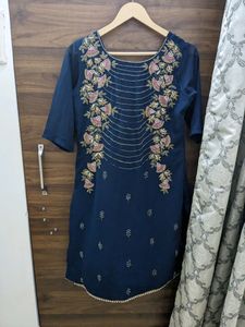 Blue  Sharara Suit
