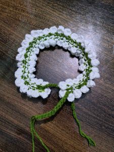 Handmade Crochet Jasmine Gajra