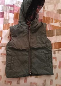 Camouflage Padded jacket Reversible