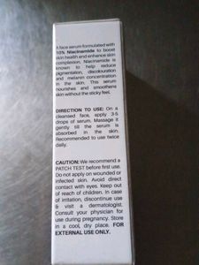 DERMDOC 10% Niacinamide Face Serum